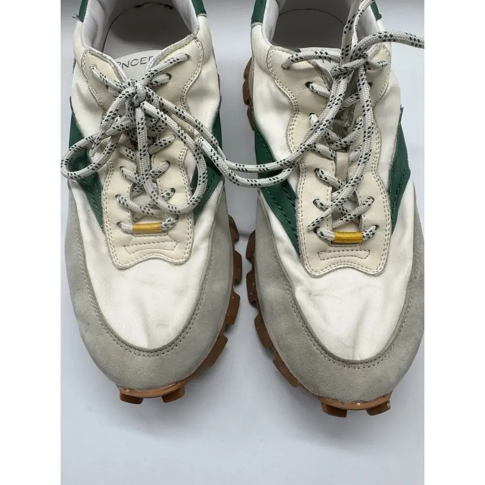 Oncept Osaka Sneakers Ivory Green Shockwave Women’s Size 7.5